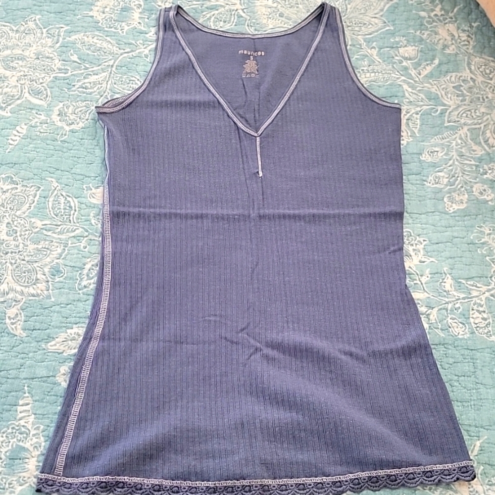 Maurices denim color tank